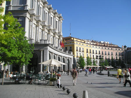 Plaza de Oriente, Madrid Spain