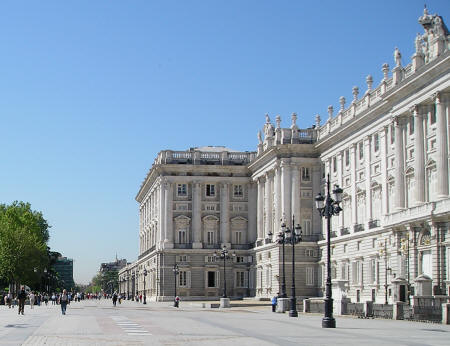 Royal Palace in Madrid Spain (Palacio Real)