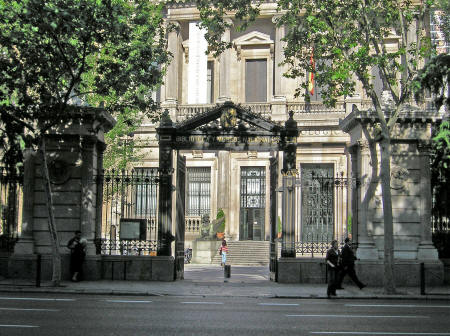 National Archaeology Museum in Madrid Spain
